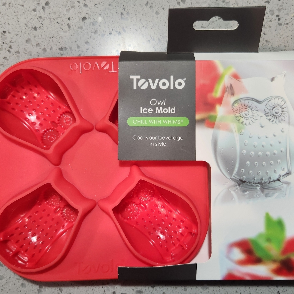 Owl shaped silicon ice tray mold - Picture 2 of 4